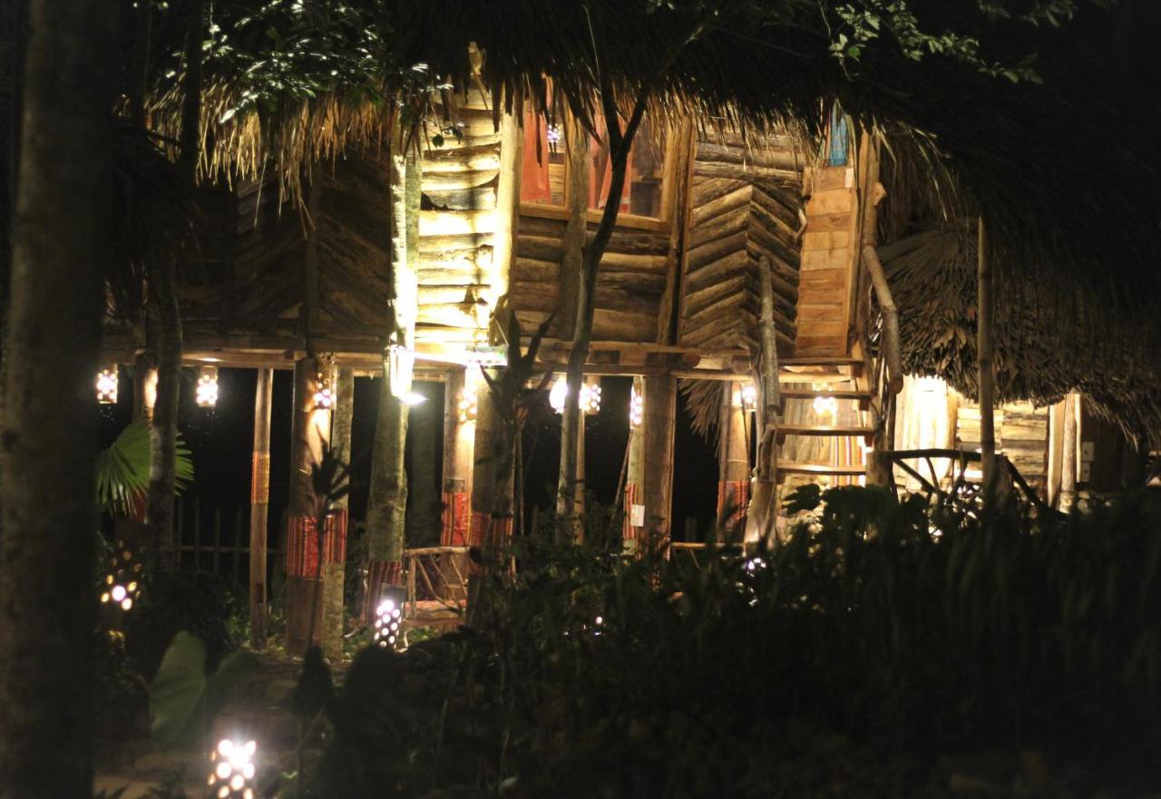 Pu Luong Treehouse Villa ภายนอก รูปภาพ